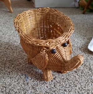 Wicker Elephant